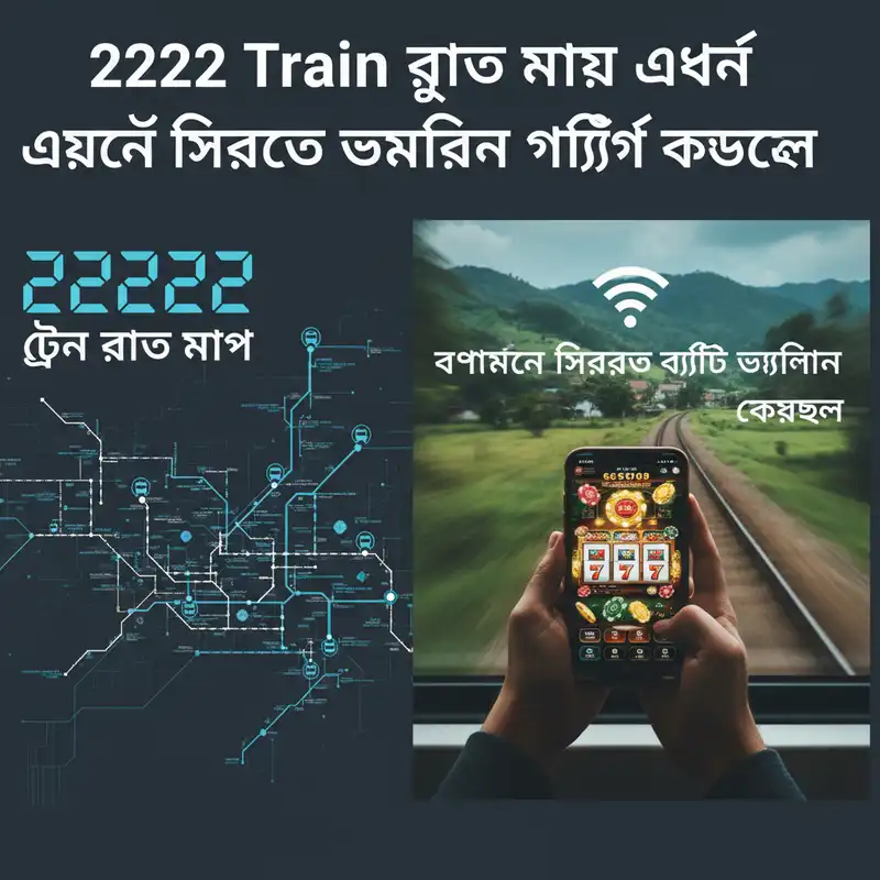 22222 train route and mobile casino gaming tips